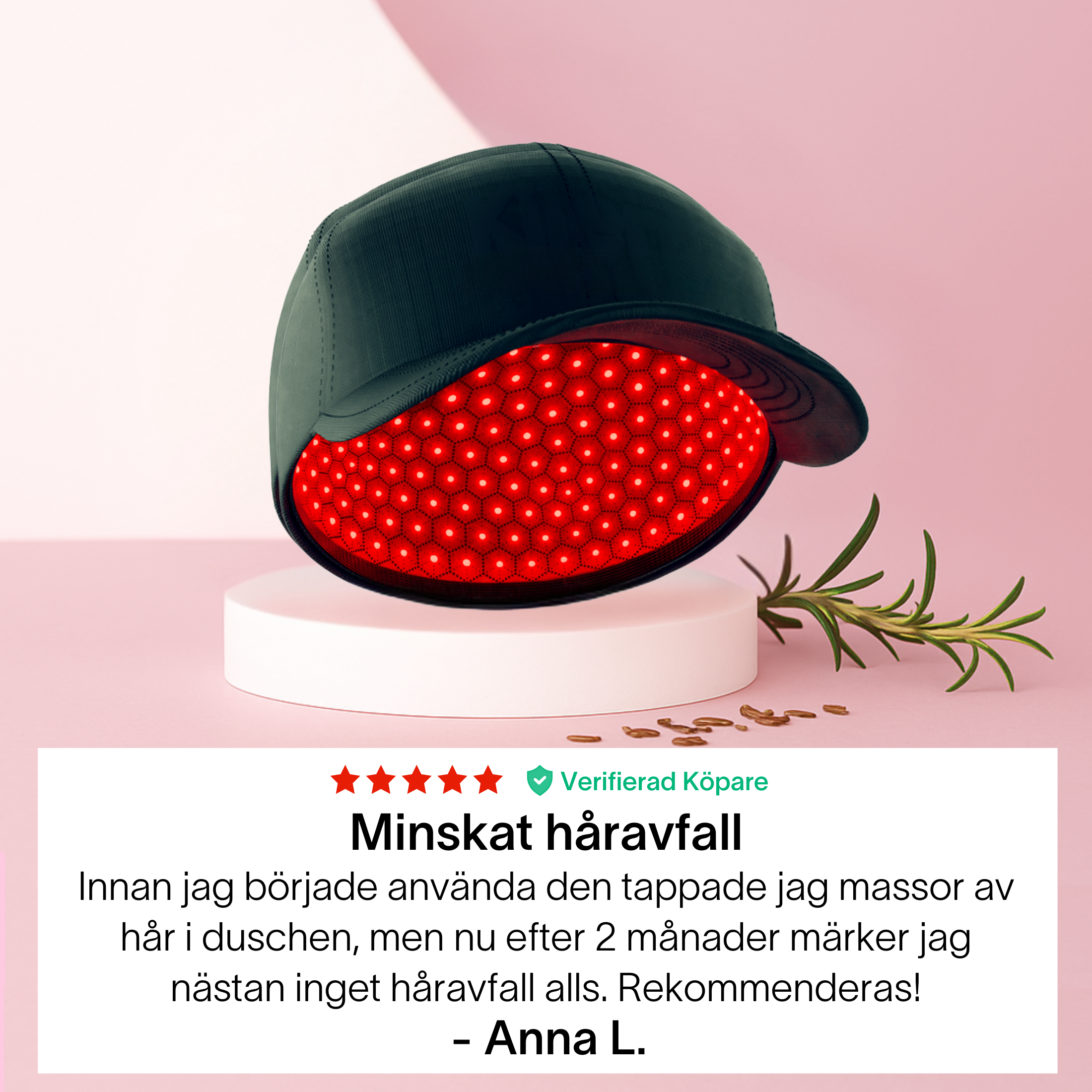 TheraCapX för Håråterväxt