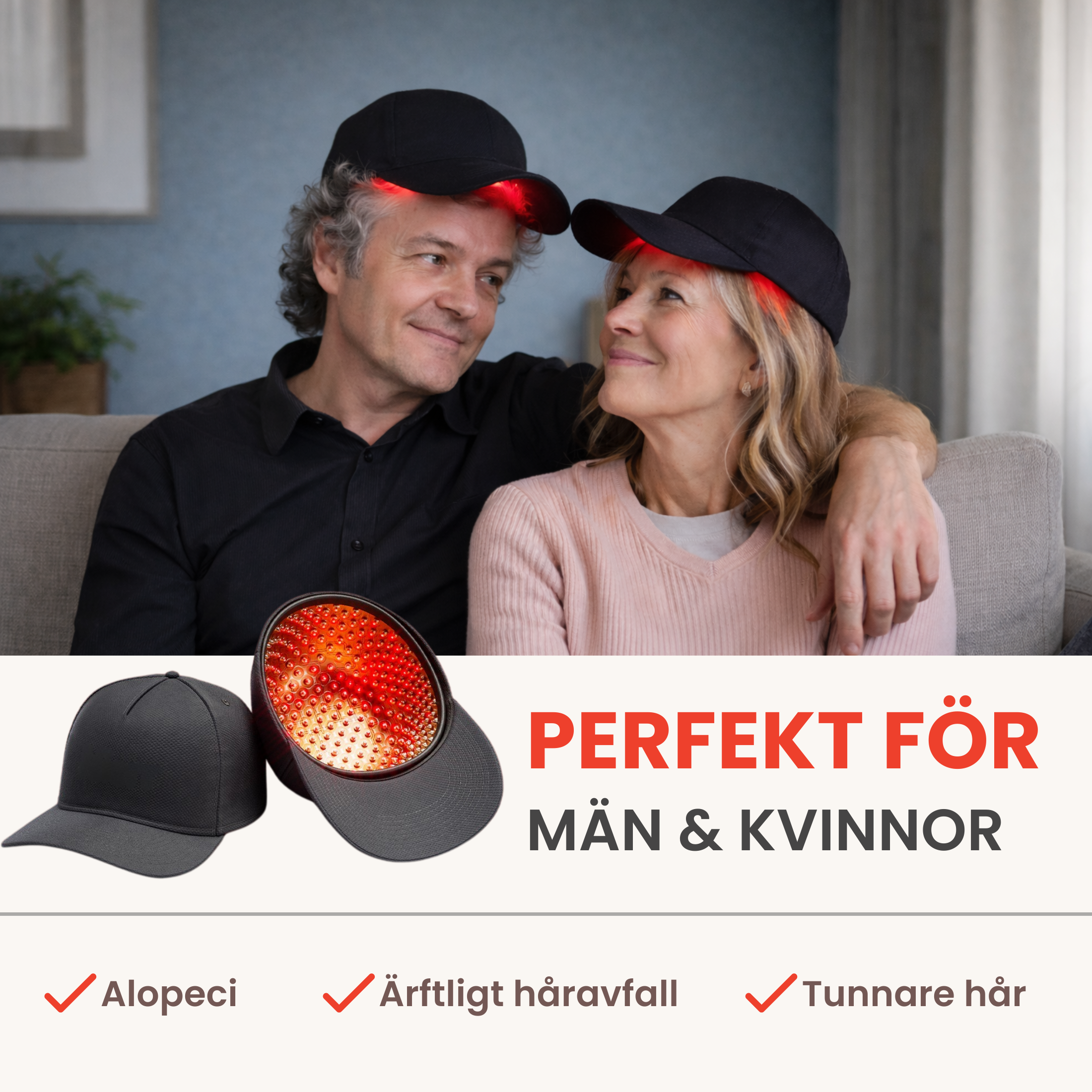 TheraCapX mot håravfall